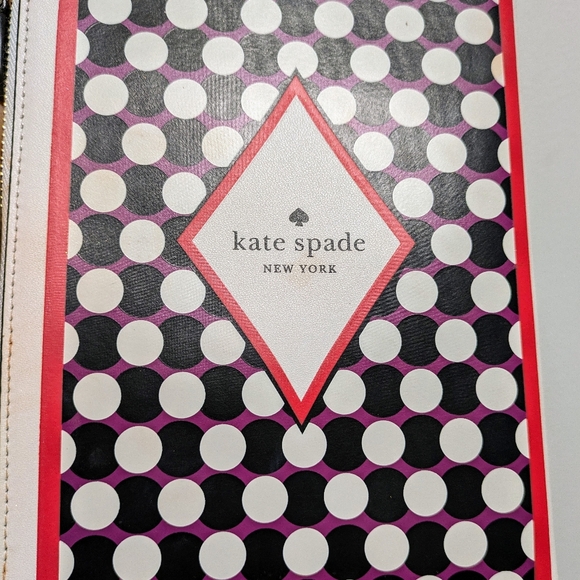 Kate Spade Lucky Draw Triple Pouch and Keychain - Picture 8 of 16